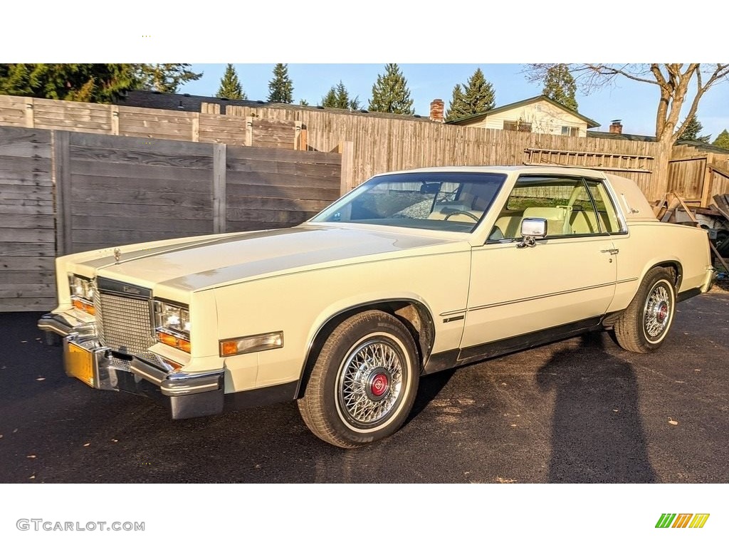 Waxberry Yellow 1981 Cadillac Eldorado Coupe Exterior Photo #140740918