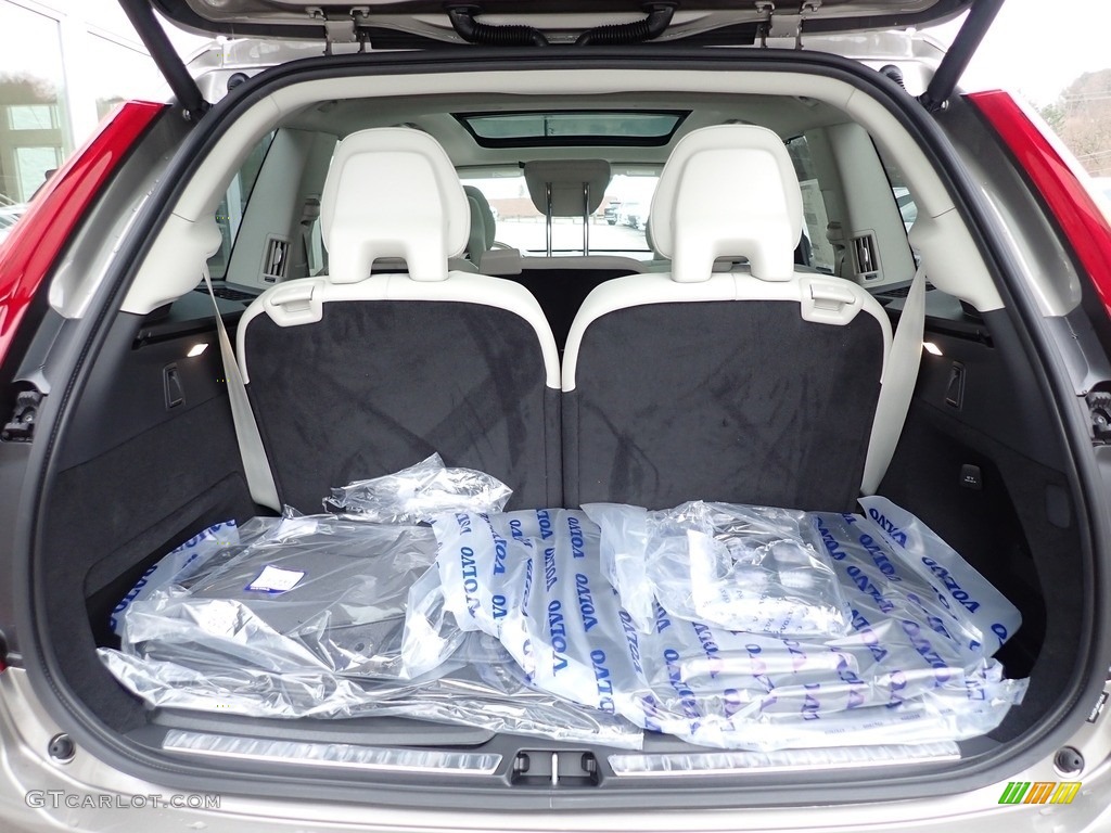 2021 XC90 T6 AWD Inscription - Pebble Grey Metallic / Blonde/Charcoal photo #3
