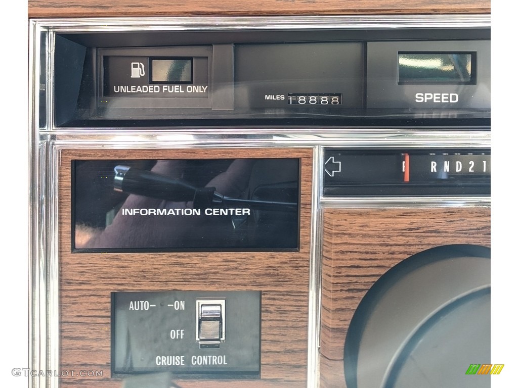 1981 Cadillac Eldorado Coupe Gauges Photos