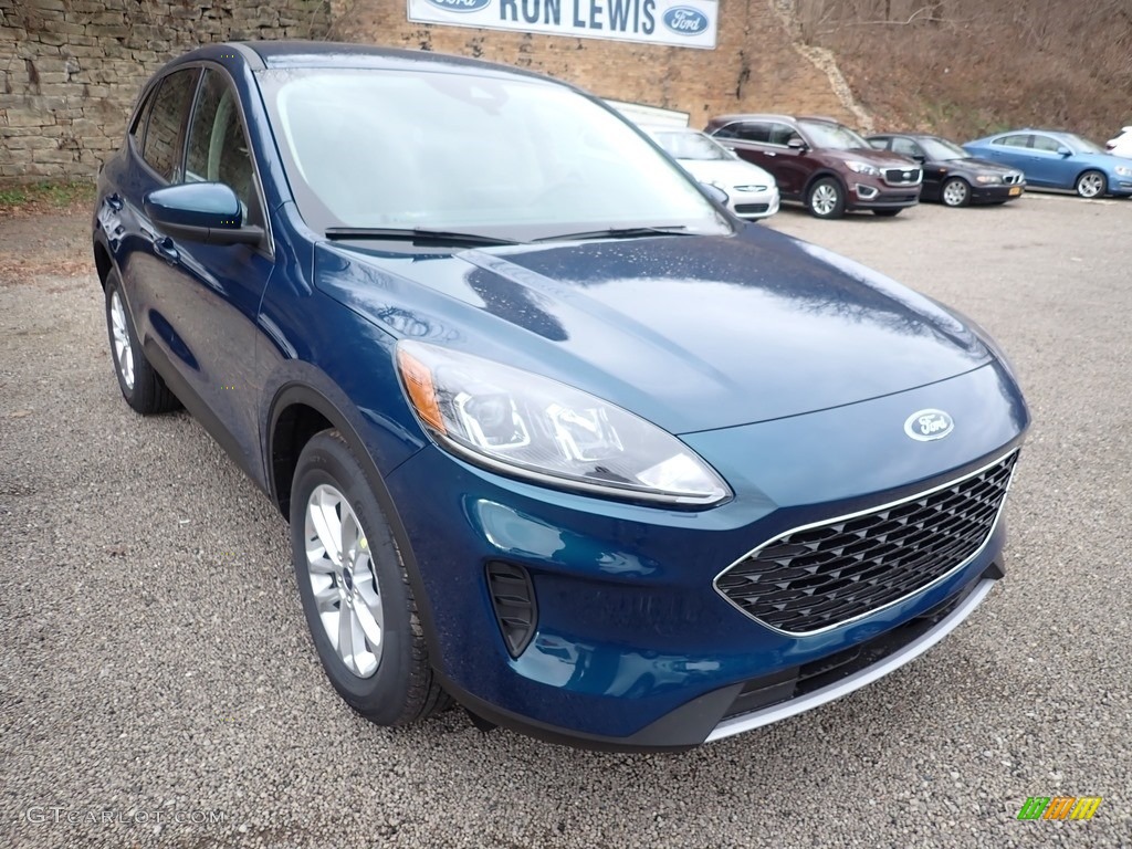2020 Escape SE 4WD - Dark Persian Green Metallic / Dark Earth Gray photo #3