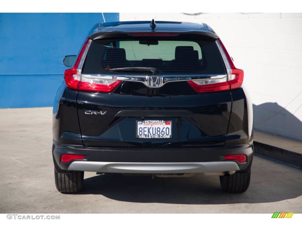 2018 CR-V LX - Crystal Black Pearl / Black photo #11