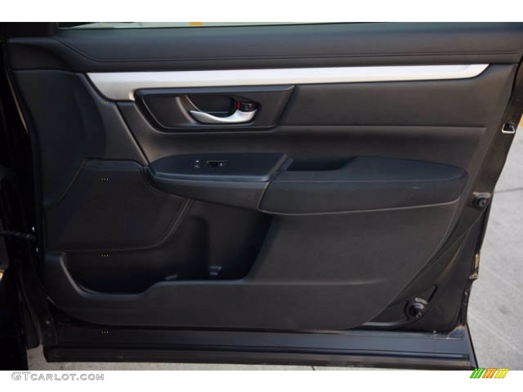 2018 CR-V LX - Crystal Black Pearl / Black photo #31