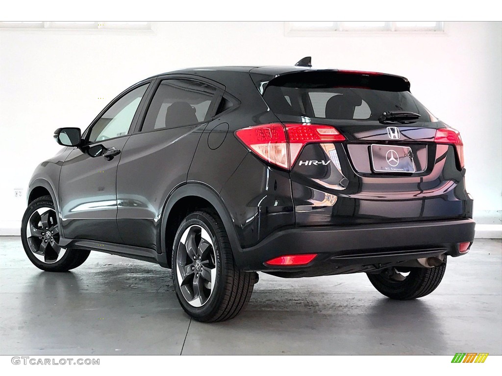 Crystal Black Pearl 2018 Honda HR-V EX Exterior Photo #140742856