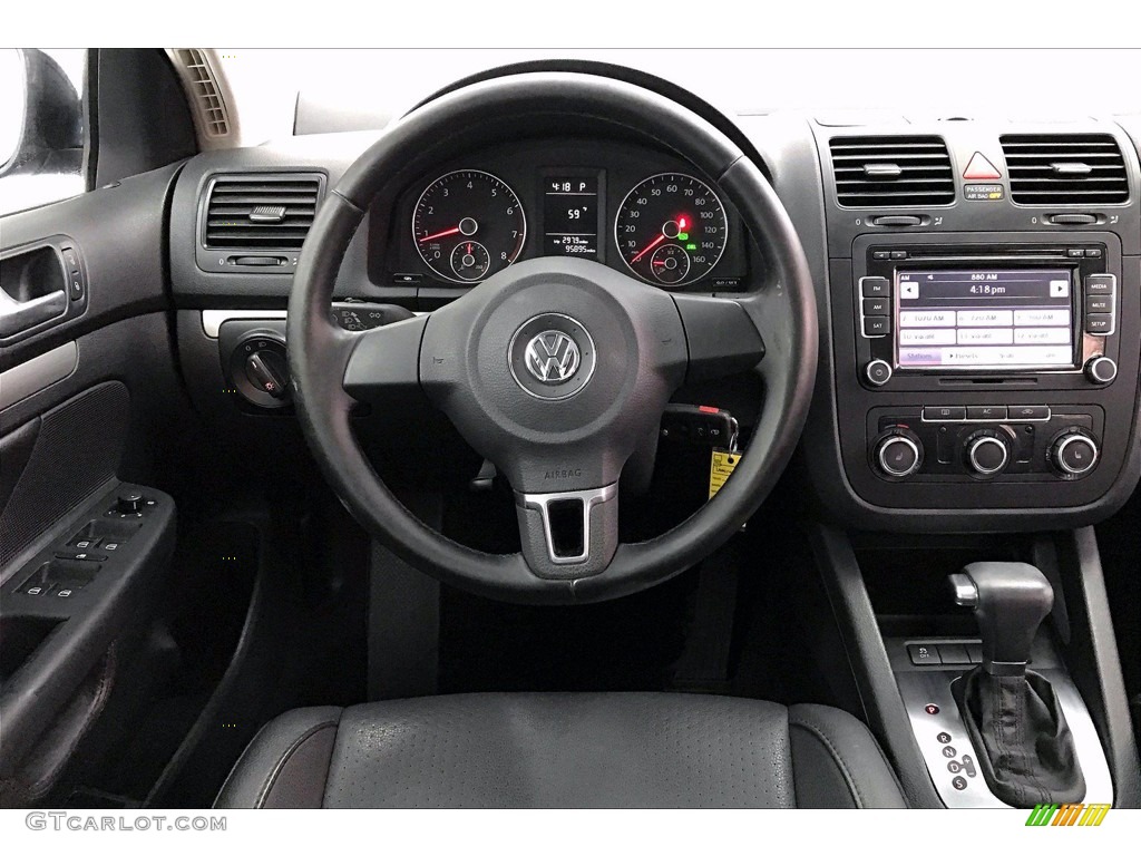 2010 Jetta SE Sedan - Blue Graphite Metallic / Titan Black photo #4