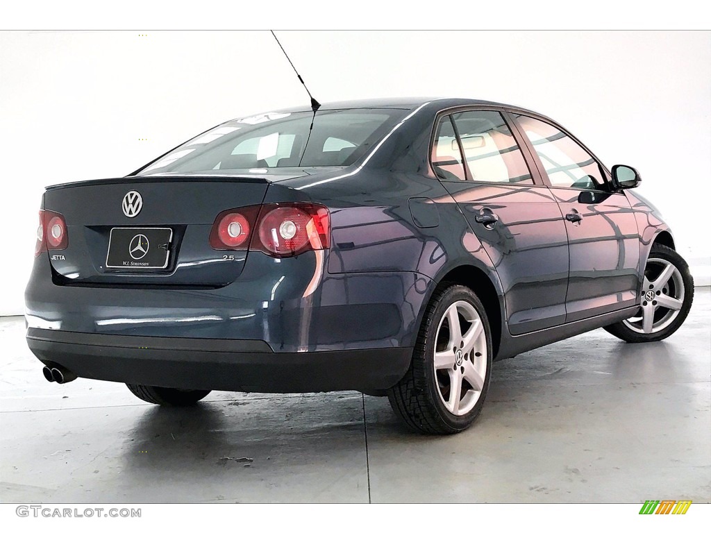 2010 Jetta SE Sedan - Blue Graphite Metallic / Titan Black photo #13