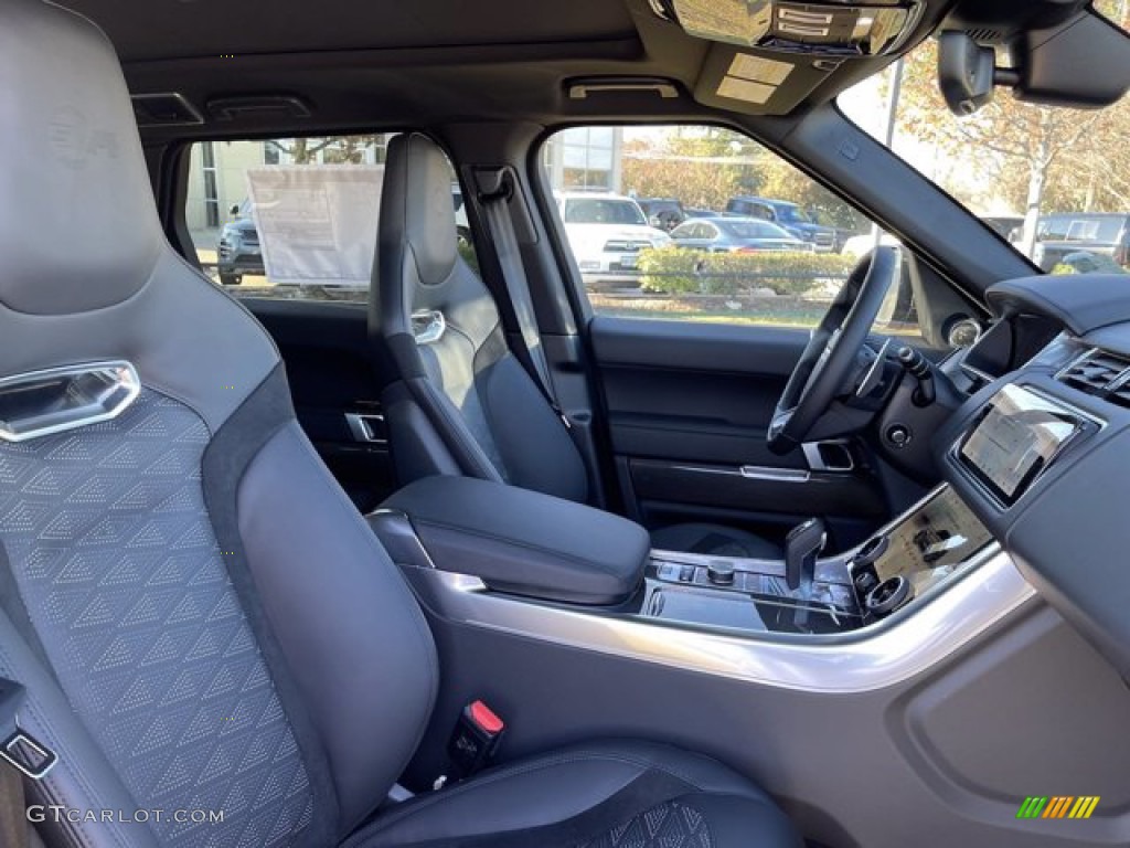 Ebony Interior 2021 Land Rover Range Rover Sport SVR Carbon Edition Photo #140743999