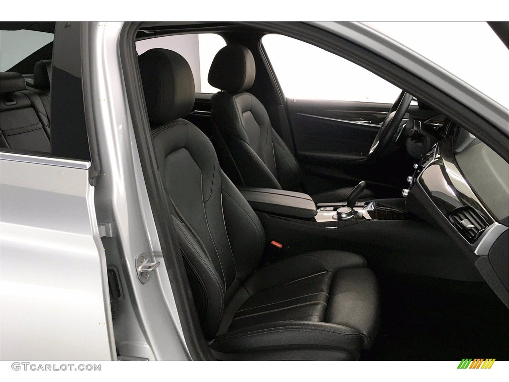 2017 5 Series 530i Sedan - Glacier Silver Metallic / Black photo #6