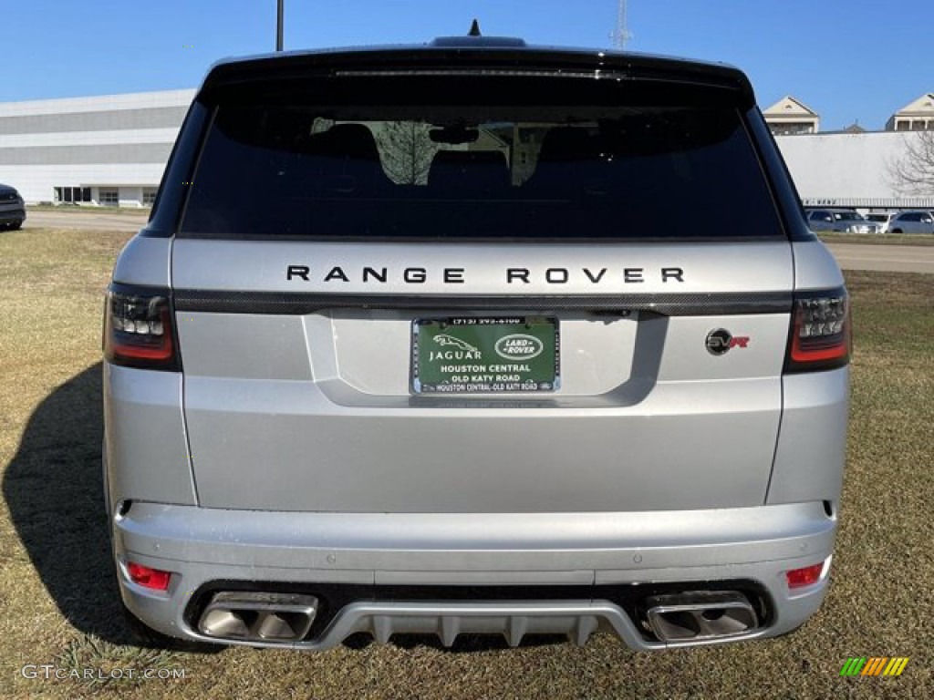 2021 Range Rover Sport SVR Carbon Edition - Hakuba Silver Metallic / Ebony photo #9