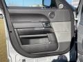 Ebony 2021 Land Rover Range Rover Sport SVR Carbon Edition Door Panel