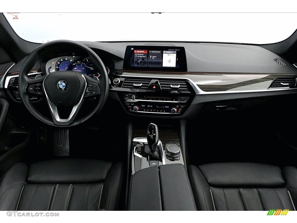 2017 5 Series 530i Sedan - Glacier Silver Metallic / Black photo #15
