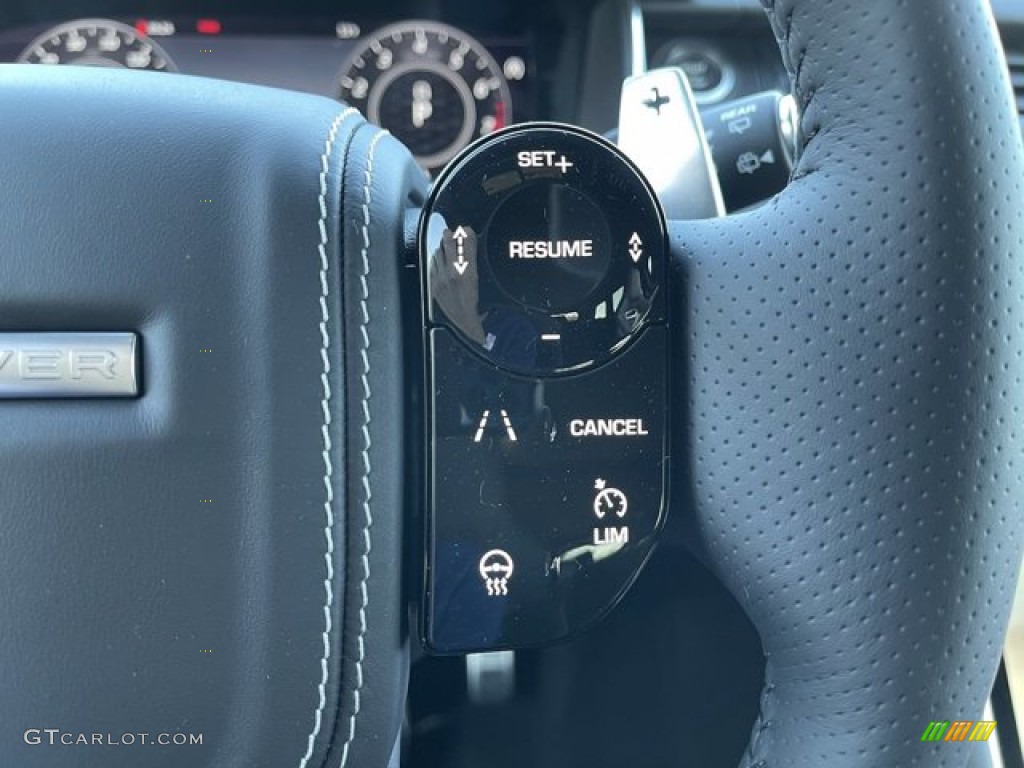 2021 Land Rover Range Rover Sport SVR Carbon Edition Ebony Steering Wheel Photo #140744323