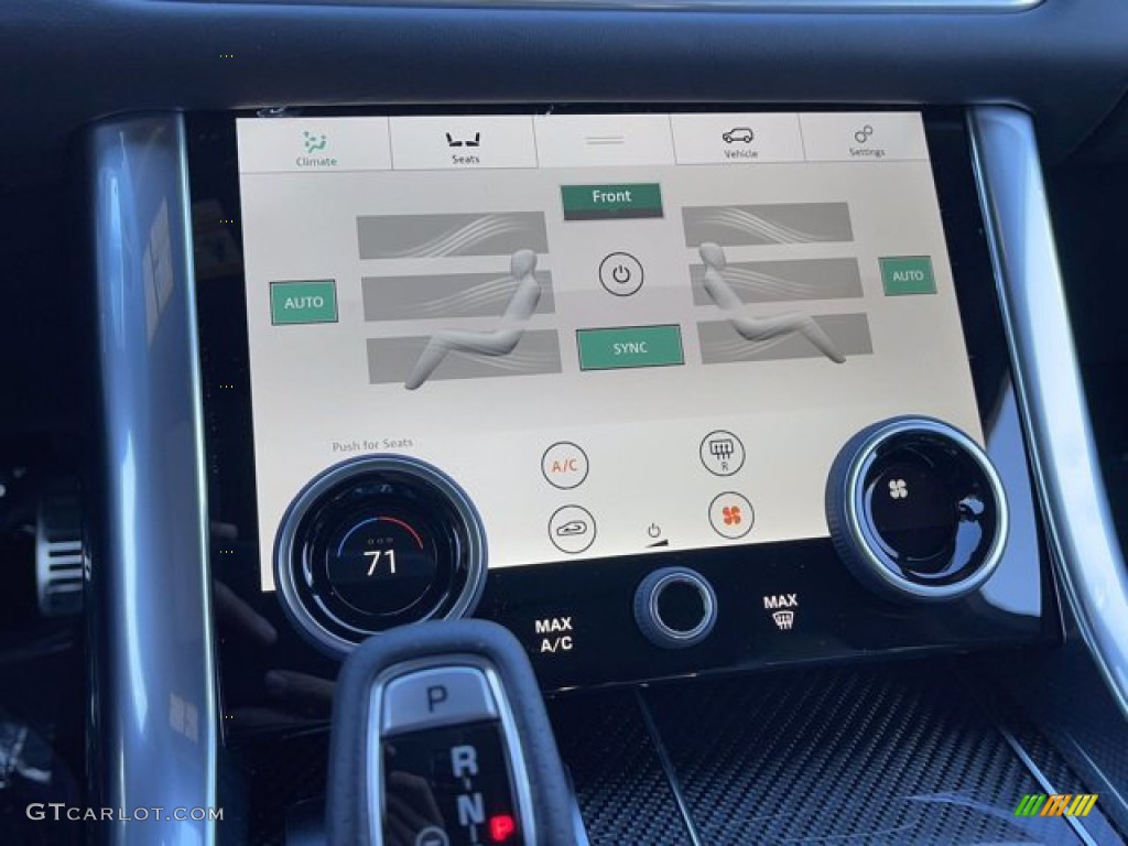2021 Land Rover Range Rover Sport SVR Carbon Edition Controls Photo #140744484
