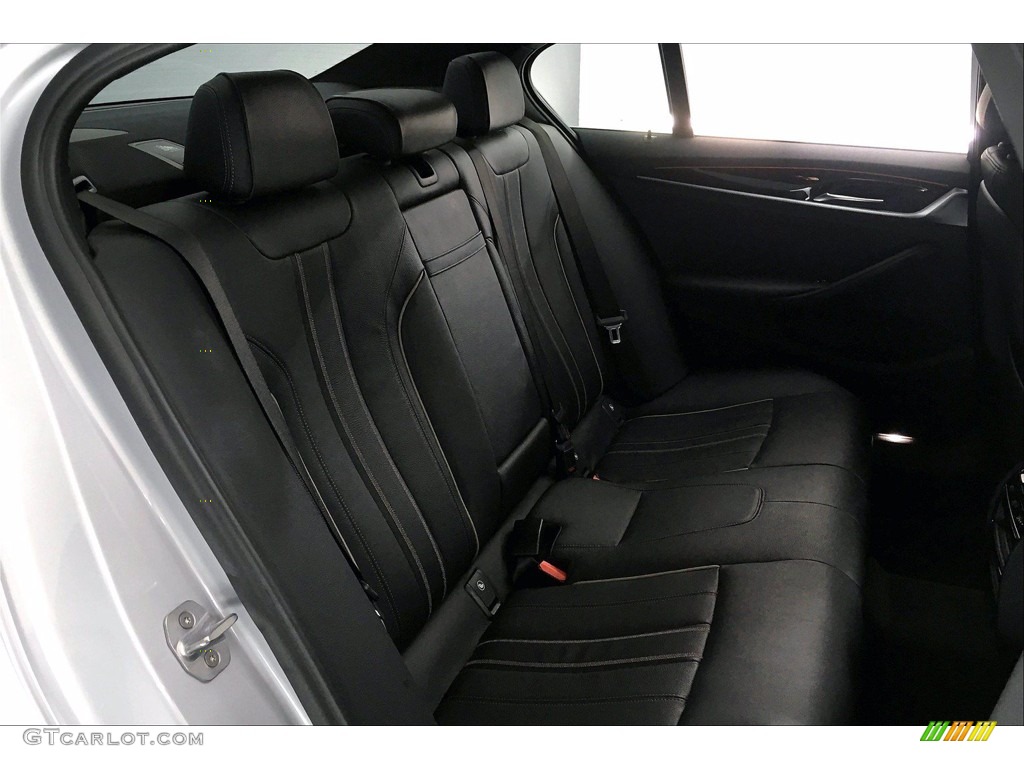 2017 5 Series 530i Sedan - Glacier Silver Metallic / Black photo #29