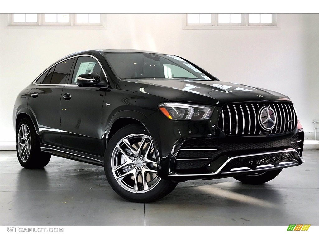 Black 2021 Mercedes-Benz GLE 53 AMG 4Matic Coupe Exterior Photo #140745199