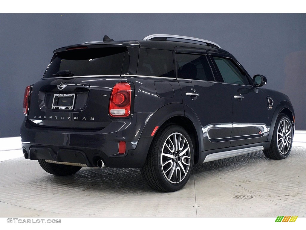 2017 Countryman Cooper S ALL4 - Moonwalk Grey Metallic / Carbon Black photo #13