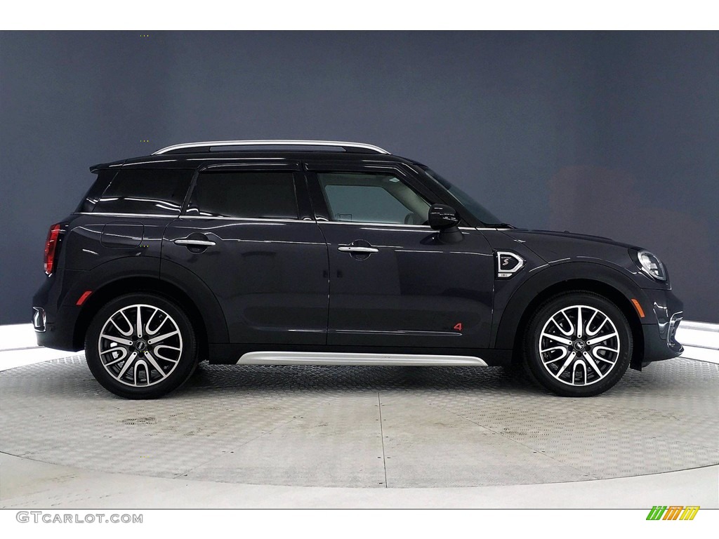 2017 Countryman Cooper S ALL4 - Moonwalk Grey Metallic / Carbon Black photo #14