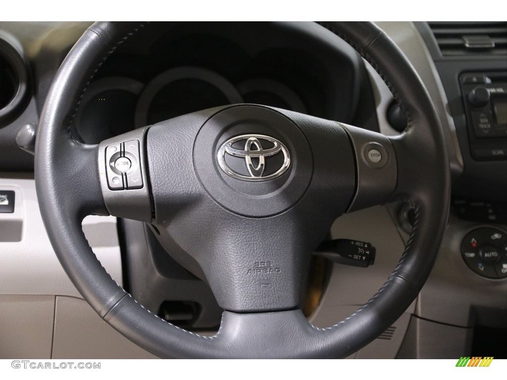2012 Toyota RAV4 Limited 4WD Ash Steering Wheel Photo #140745460
