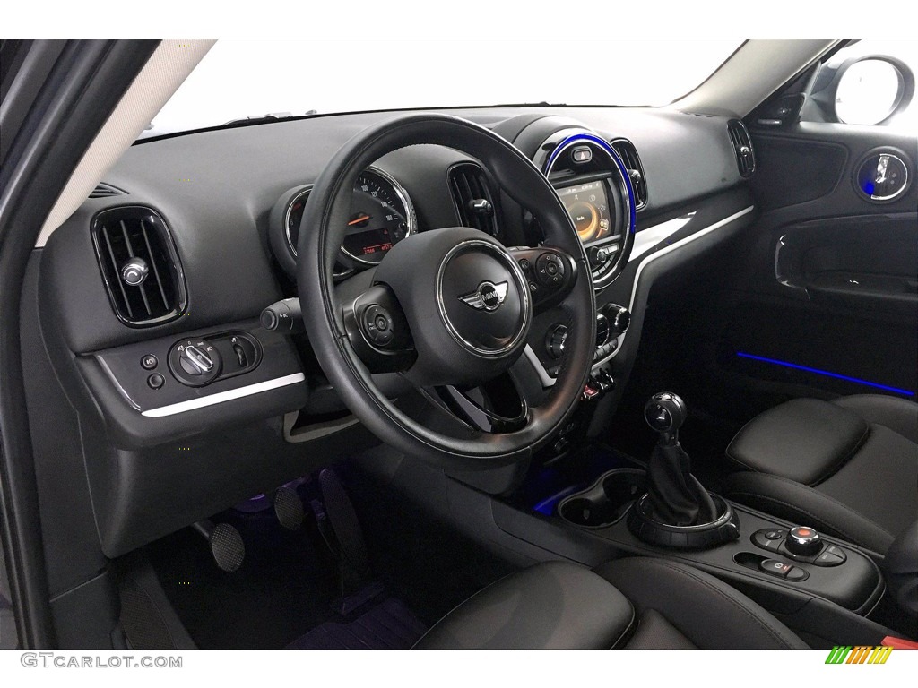 2017 Countryman Cooper S ALL4 - Moonwalk Grey Metallic / Carbon Black photo #21