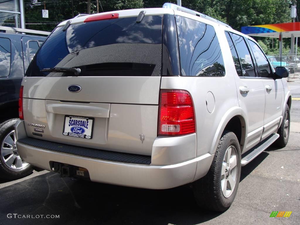 2004 Explorer Limited 4x4 - Silver Birch Metallic / Midnight Grey photo #4