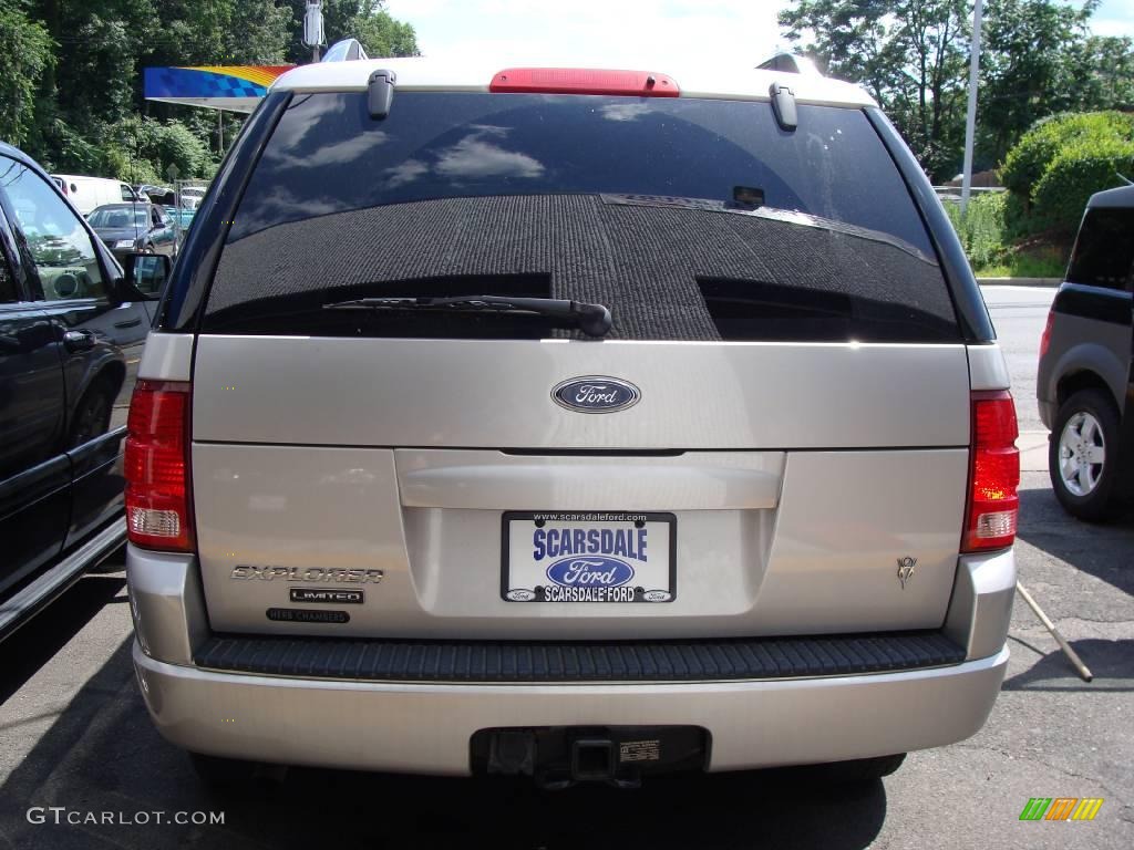 2004 Explorer Limited 4x4 - Silver Birch Metallic / Midnight Grey photo #5
