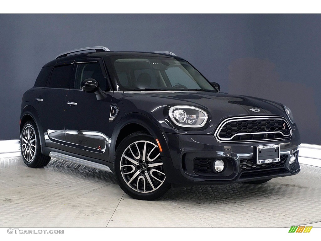 2017 Countryman Cooper S ALL4 - Moonwalk Grey Metallic / Carbon Black photo #37