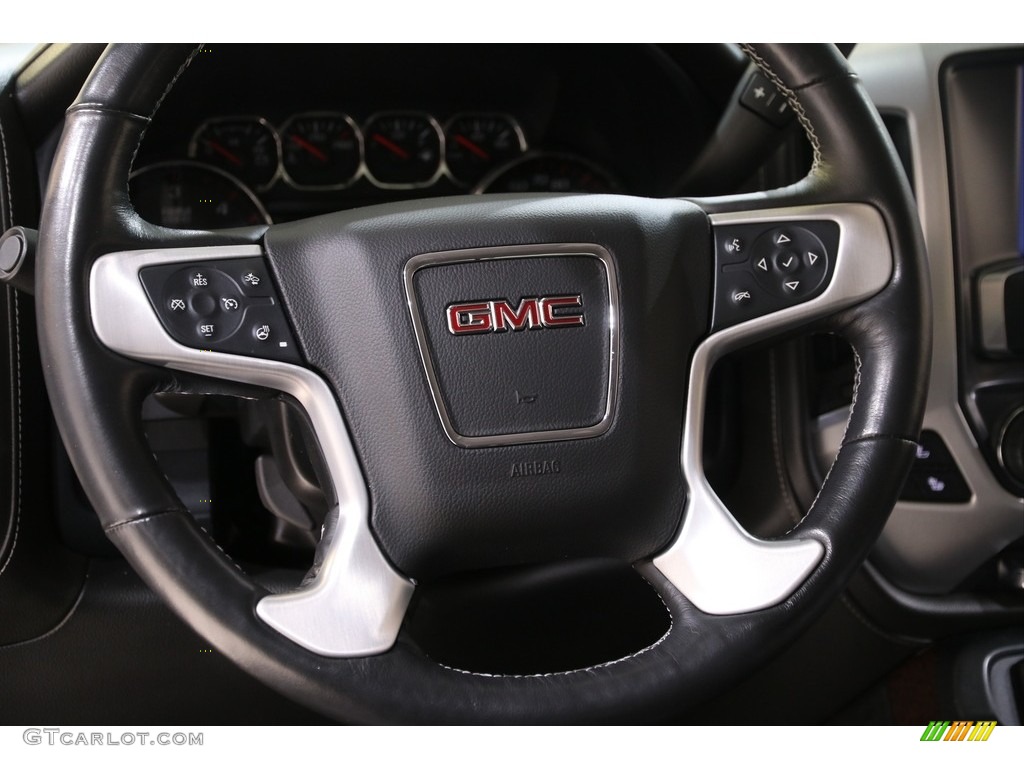 2016 GMC Sierra 1500 SLT Crew Cab 4WD Steering Wheel Photos