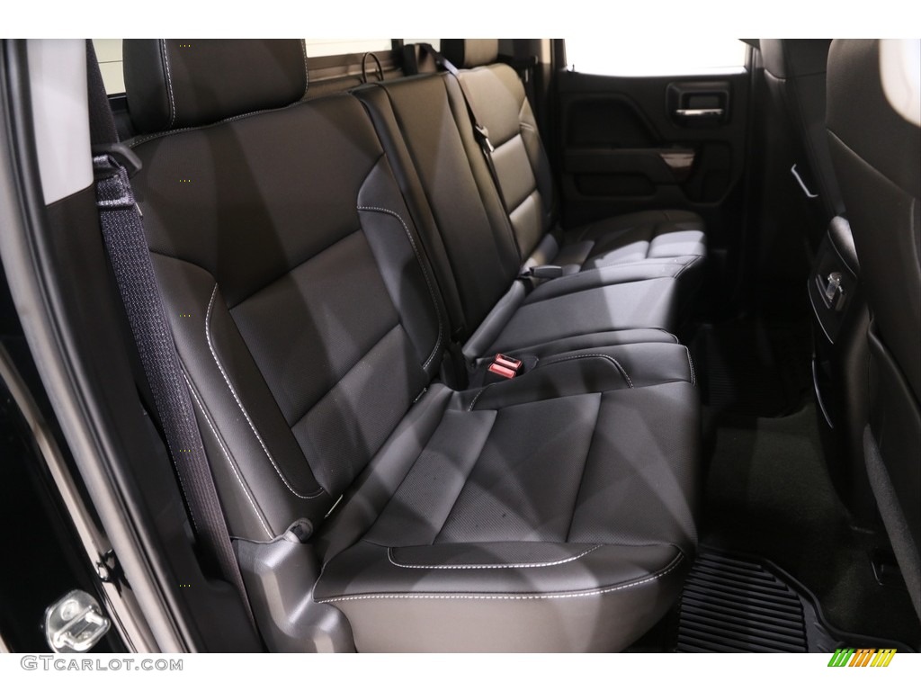 2016 GMC Sierra 1500 SLT Crew Cab 4WD Rear Seat Photo #140746366