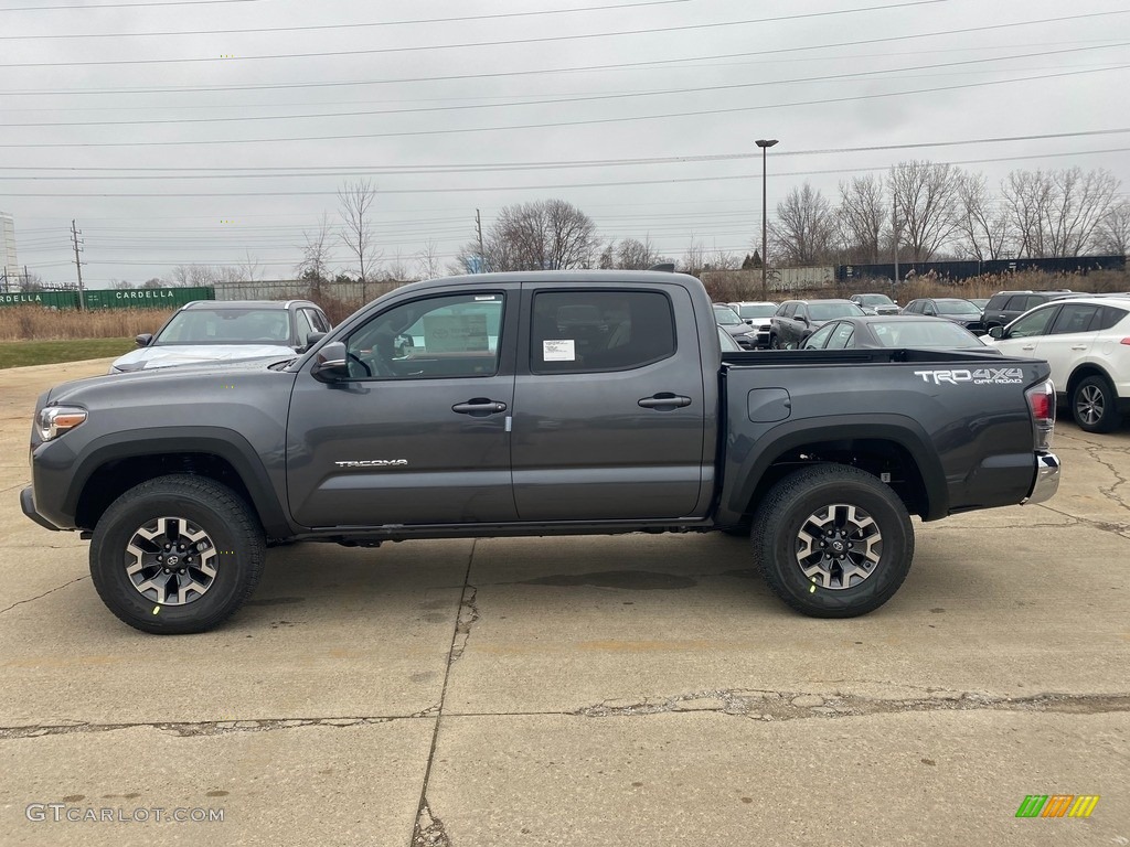 2021 Tacoma TRD Off Road Double Cab 4x4 - Magnetic Gray Metallic / TRD Cement/Black photo #1