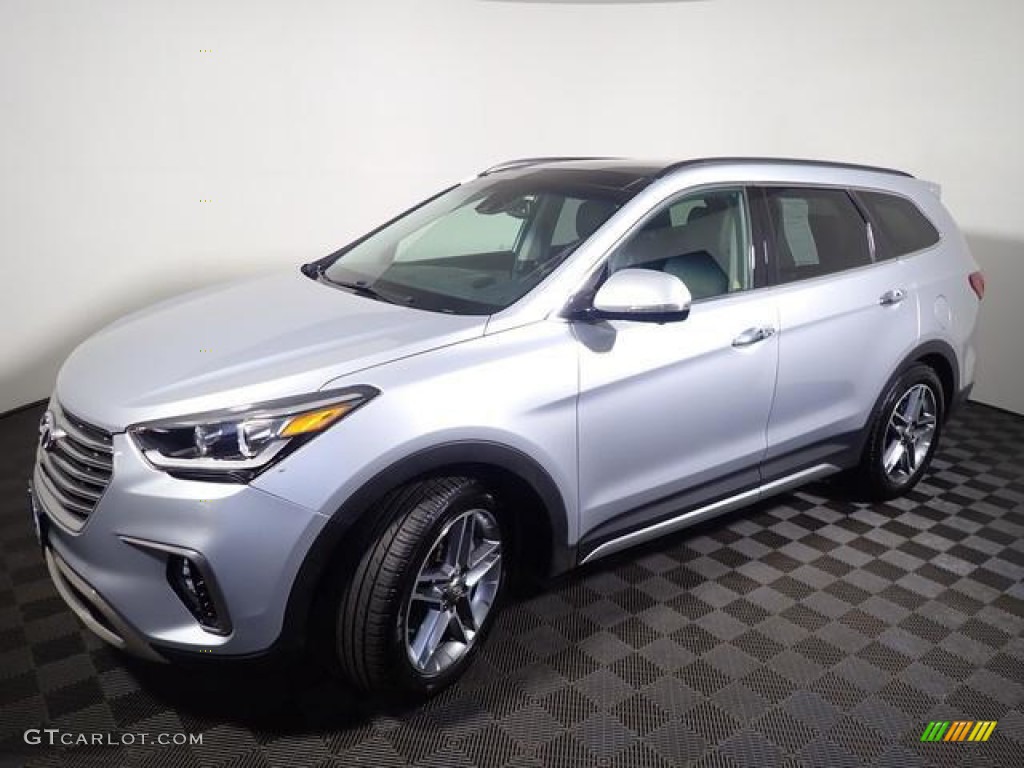 2017 Santa Fe Limited Ultimate AWD - Circuit Silver / Gray photo #7