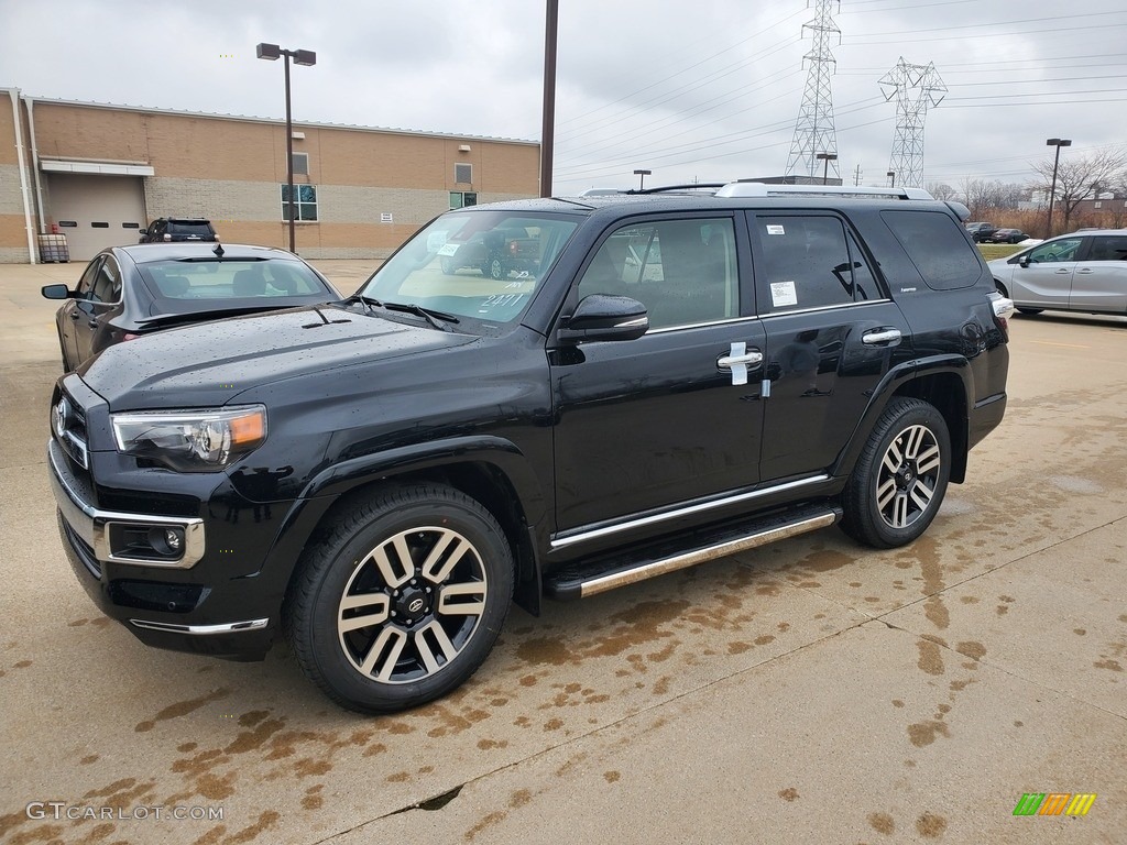 Midnight Black Metallic 2021 Toyota 4Runner Limited 4x4 Exterior Photo #140746685
