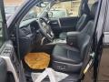 Black 2021 Toyota 4Runner Limited 4x4 Interior Color