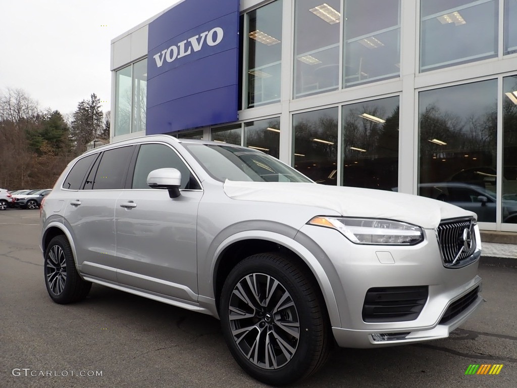 Bright Silver Metallic 2021 Volvo XC90 T5 AWD Momentum Exterior Photo #140746969