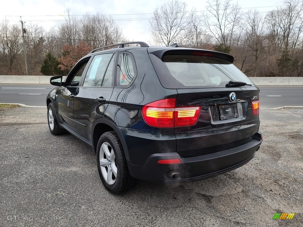 2007 X5 3.0si - Deep Green Metallic / Black photo #7