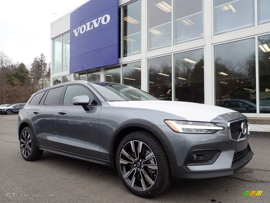 Osmium Gray Metallic 2021 Volvo V60 Cross Country T5 AWD Exterior Photo #140747359