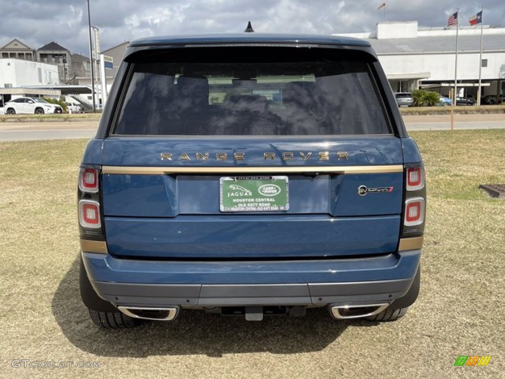 2021 Range Rover SV Autobiography Dynamic - Premium Palette Blue / Vintage Tan/Ebony photo #9