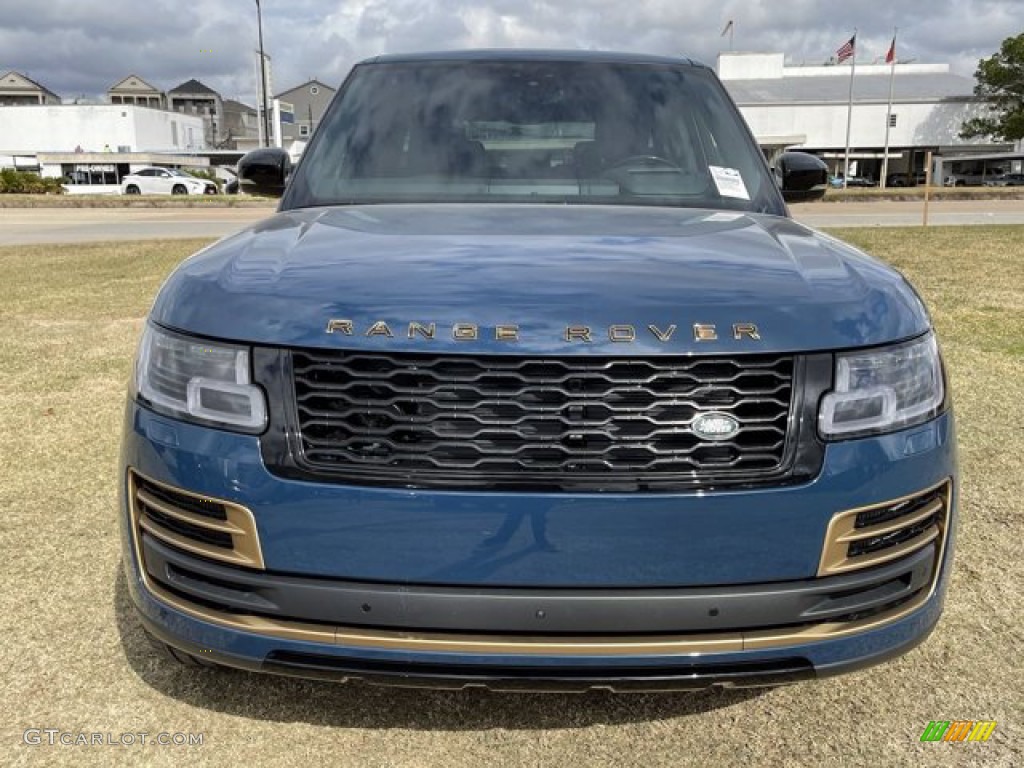 2021 Range Rover SV Autobiography Dynamic - Premium Palette Blue / Vintage Tan/Ebony photo #10