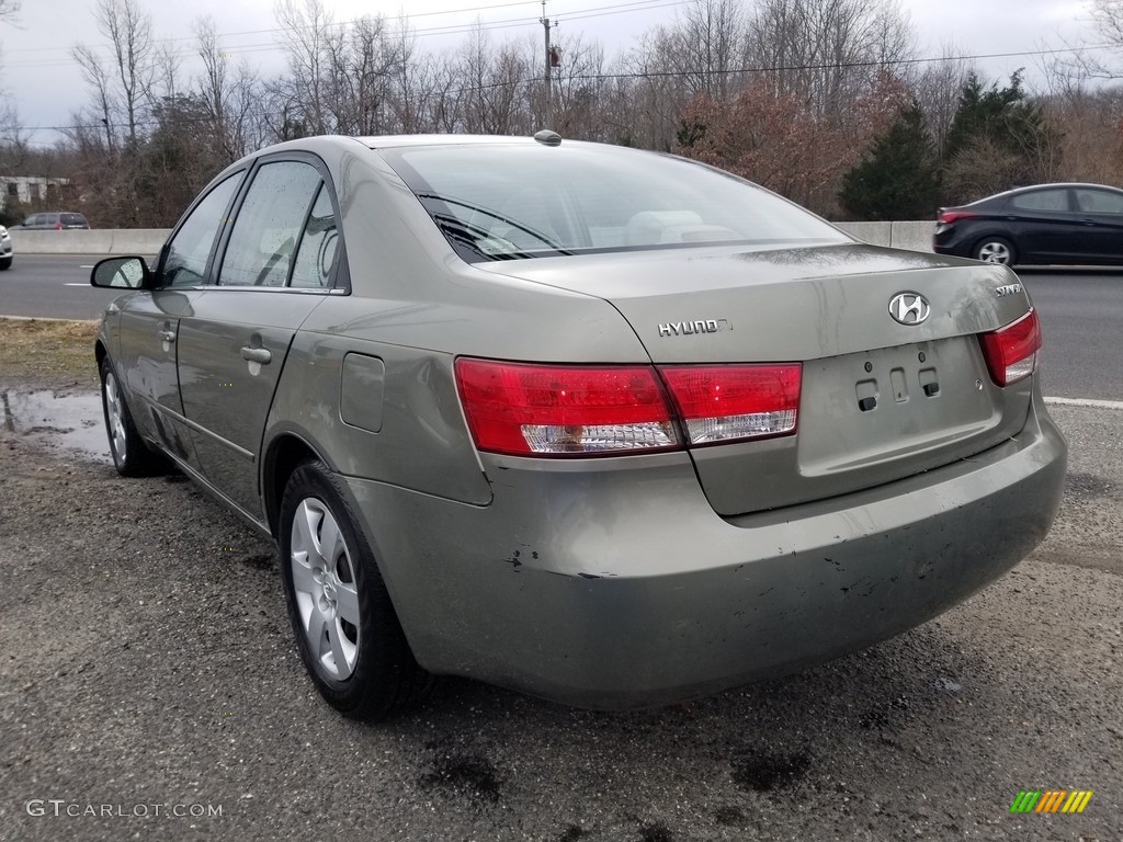 2007 Sonata GLS - Steel Gray / Beige photo #5