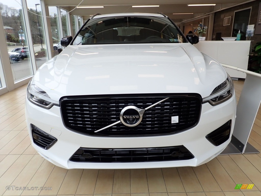 Crystal White Metallic 2021 Volvo XC60 T8 eAWD Polestar Plug-in Hybrid Exterior Photo #140747857