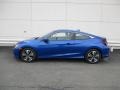 Aegean Blue Metallic 2018 Honda Civic EX-T Coupe Exterior