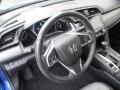 Black/Gray 2018 Honda Civic EX-T Coupe Steering Wheel
