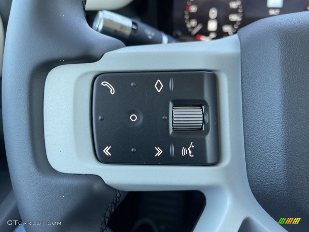 2021 Land Rover Defender 110 S Acorn Steering Wheel Photo #140749057
