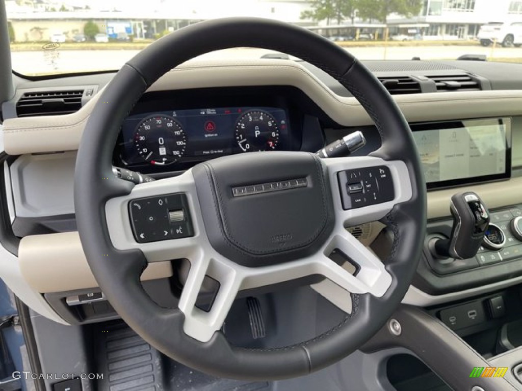 2021 Land Rover Defender 110 X-Dynamic HSE Acorn Steering Wheel Photo #140749654