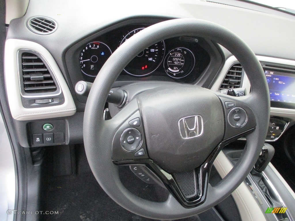 2018 Honda HR-V EX AWD Gray Steering Wheel Photo #140750080