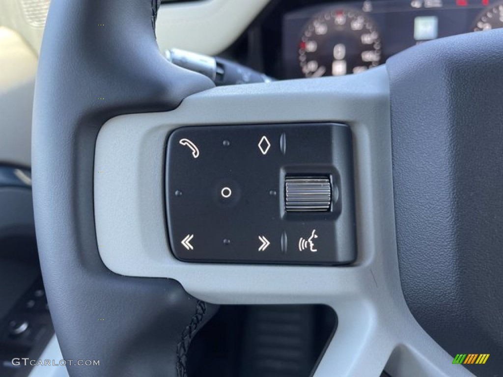 2021 Land Rover Defender 110 X-Dynamic SE Acorn Steering Wheel Photo #140750149
