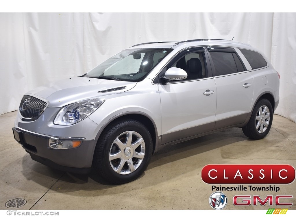 2010 Enclave CXL AWD - Quicksilver Metallic / Ebony/Ebony photo #1