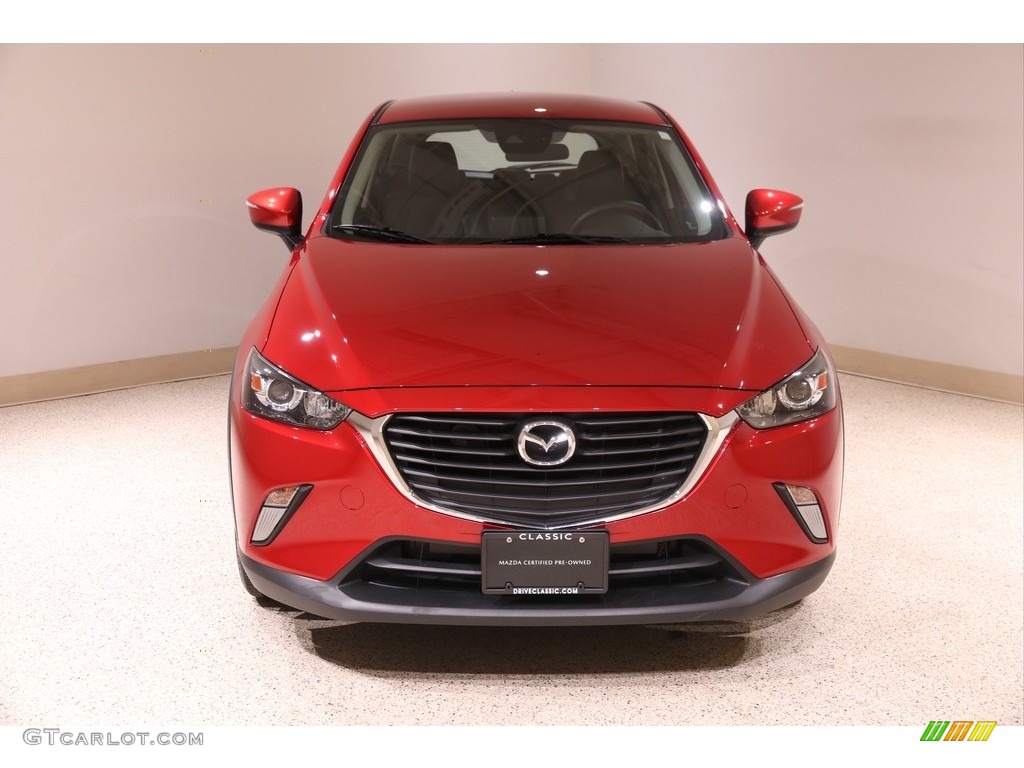 2018 CX-3 Touring AWD - Soul Red Metallic / Black photo #2