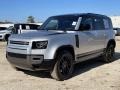 Hakuba Silver Metallic 2021 Land Rover Defender 110 X-Dynamic SE Exterior