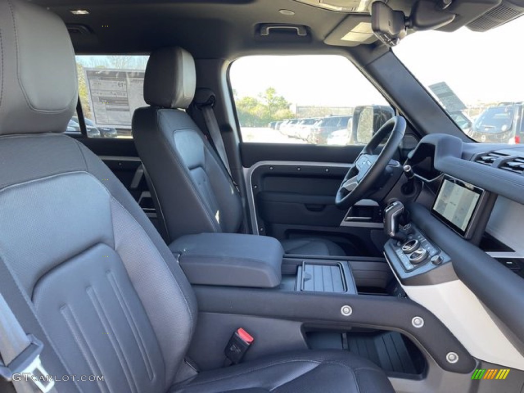 Ebony Interior 2021 Land Rover Defender 110 X-Dynamic SE Photo #140750617