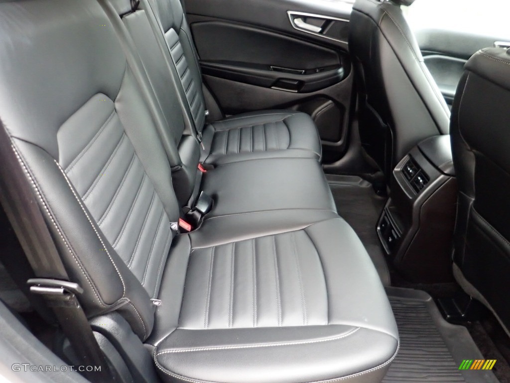 2017 Edge SEL AWD - White Gold Metallic / Ebony photo #14