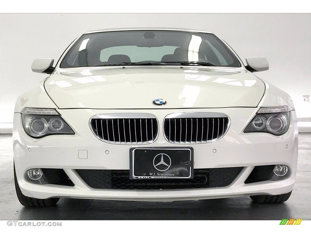 2010 6 Series 650i Coupe - Alpine White / Black photo #2